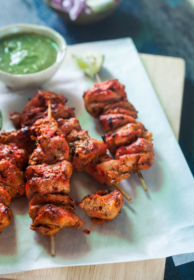 Chicken Tikka A Homemaker's Diary