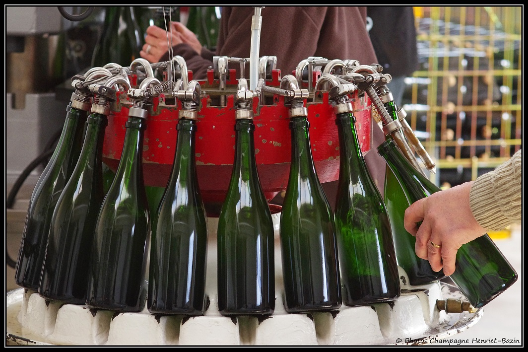 Champagne HenrietBazin Tirage Liège.