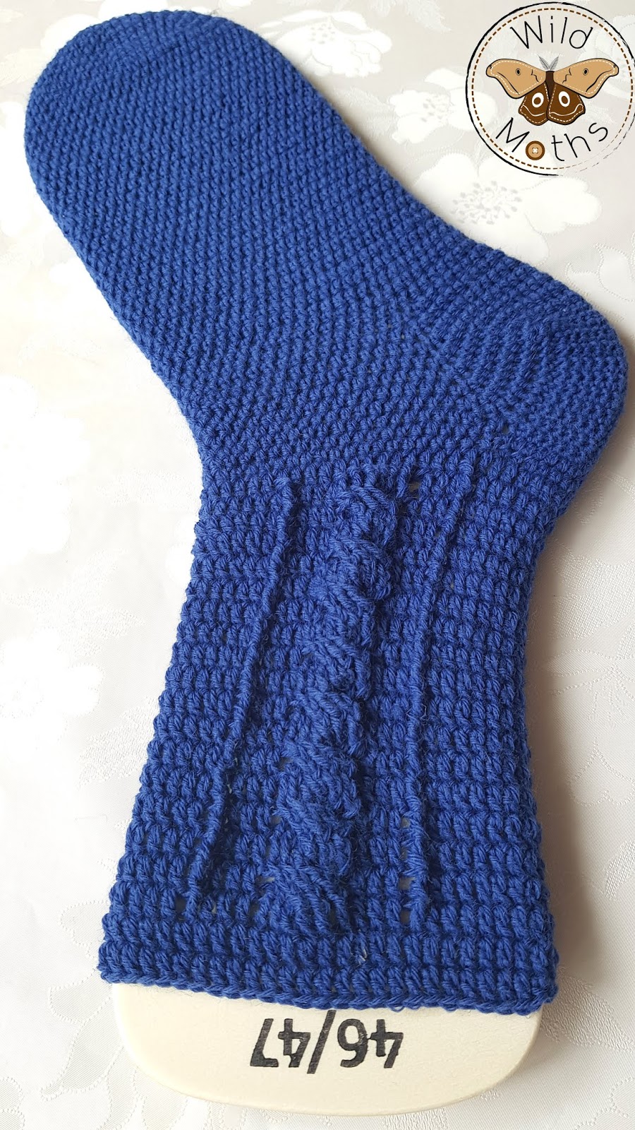 Wildmoths Handcrafted Creations Giant Crochet Socks