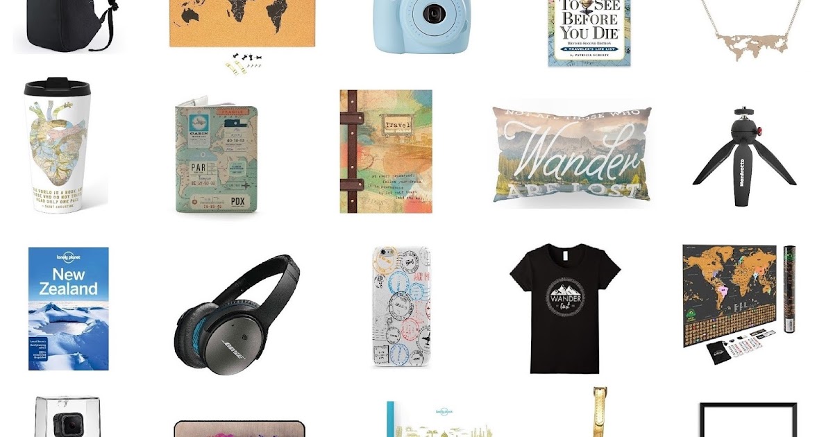 20 Gift Ideas for the Travel-Obsessed