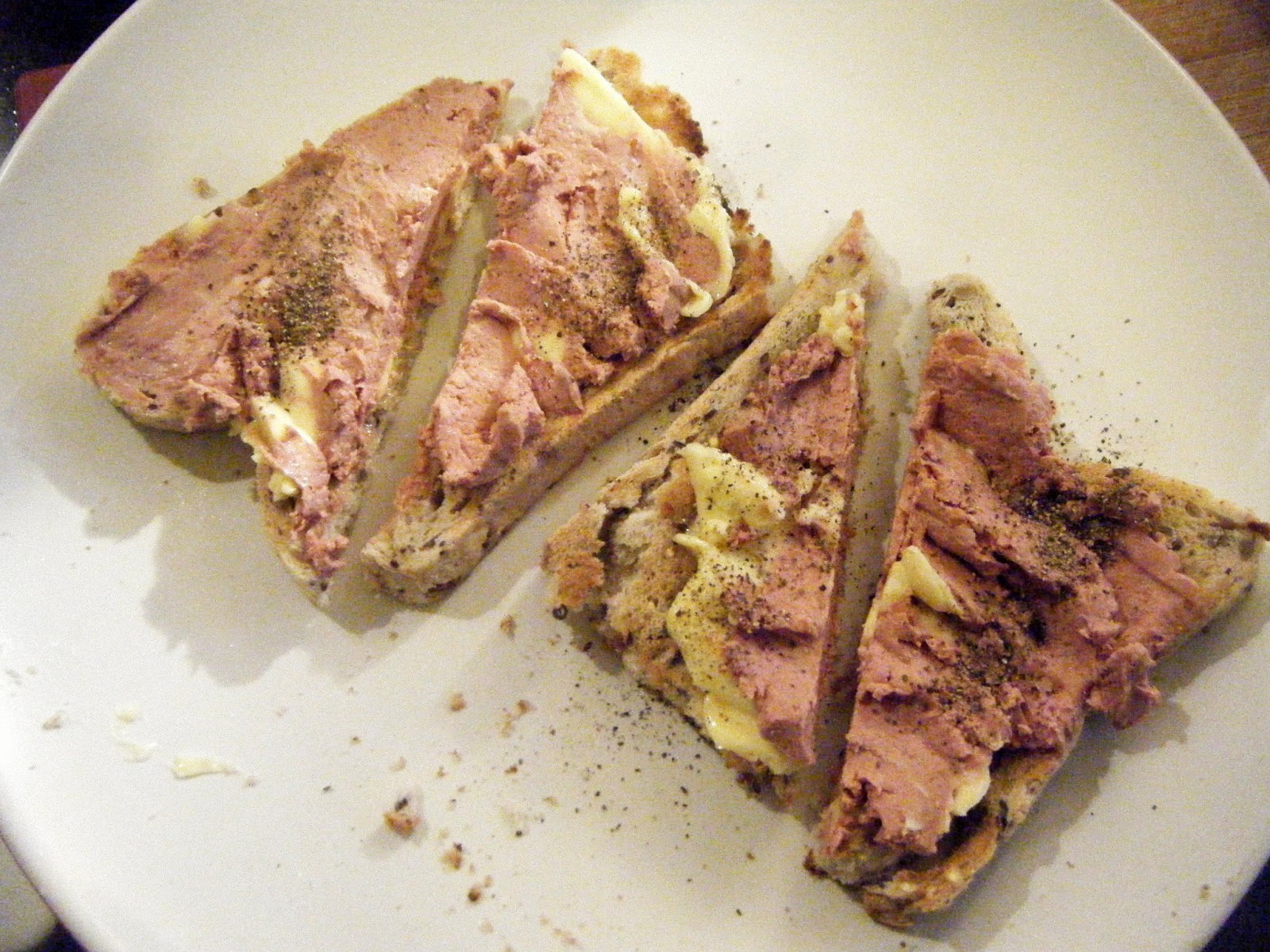 Thomas Yaeger's Transcendental Kitchen Buttered Toast with Brussels Pate