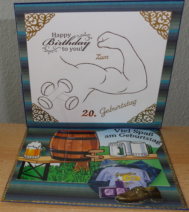 Brigitte- Bastelwelt: Zum 20.Geburtstag!!