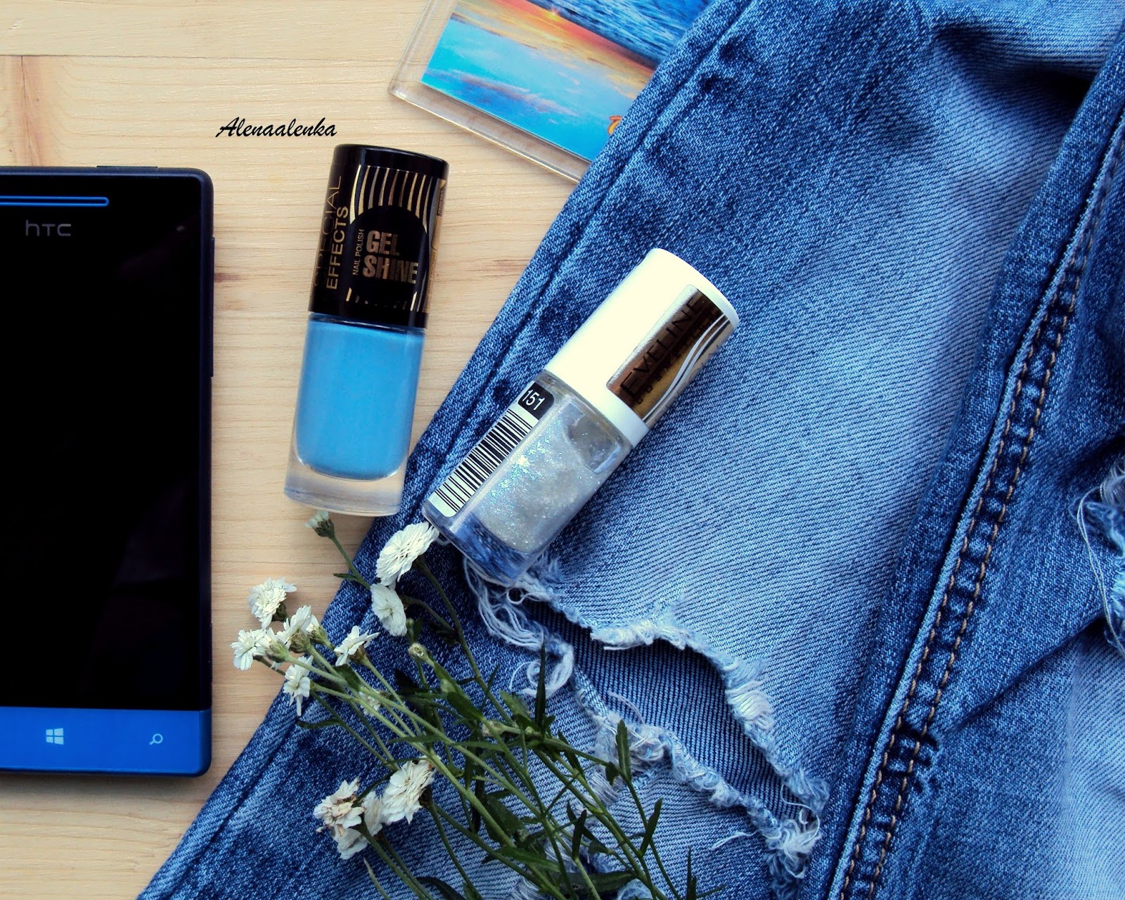 Eveline Cosmetics Special Effects Nail Polish Gel Shine 258 & Silver