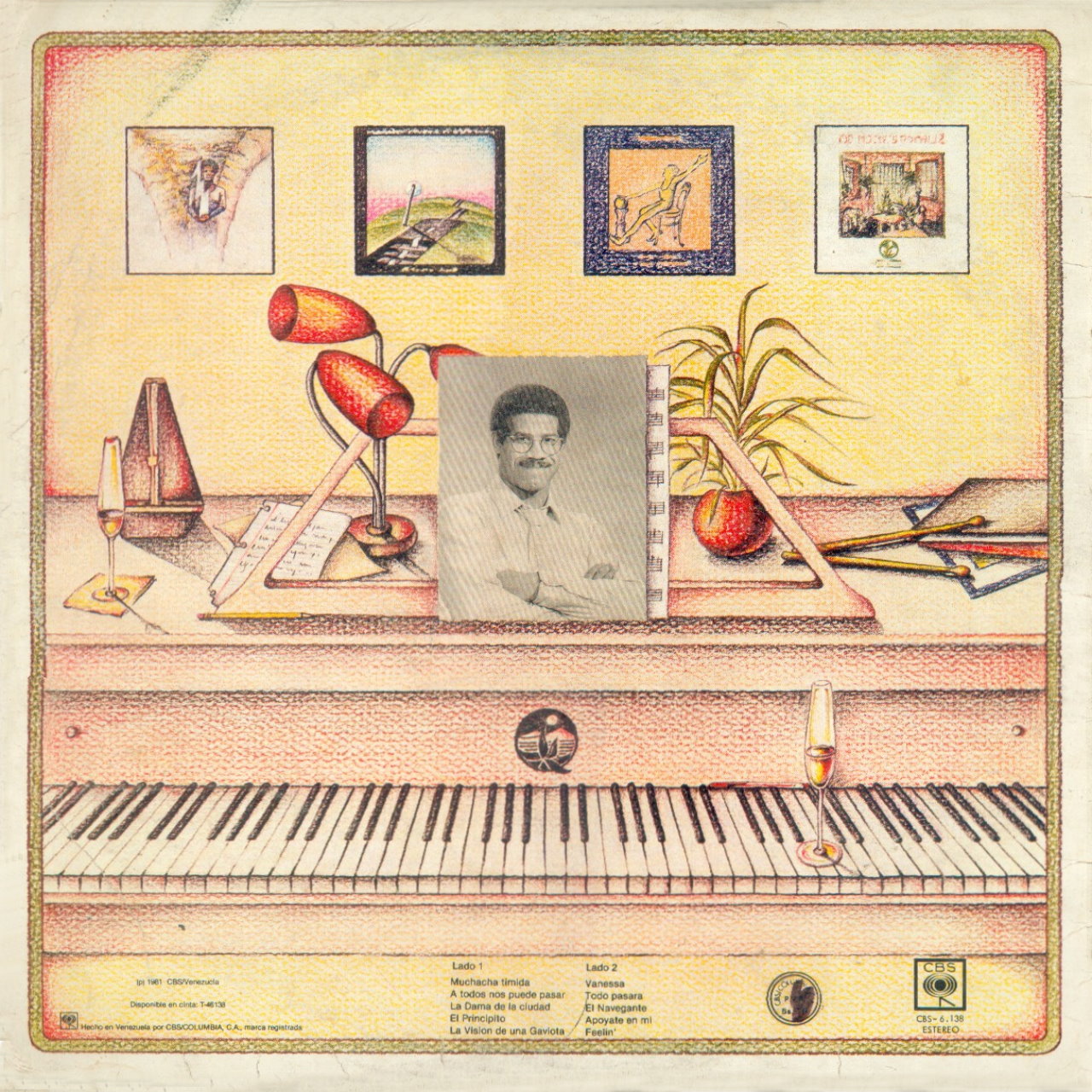 CARATULAS VENEZUELA: Frank Quintero - Letra y Música