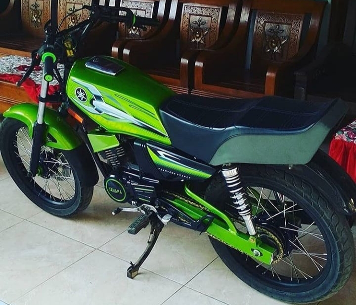 Modifikasi Rx King Warna Hijau Polos, Metalik, Botol, Stabilo, Tosca