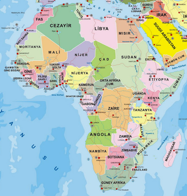 Afrika Haritası