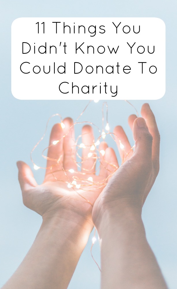 11 Things You Can Donate To Charity Whimsical Mumblings