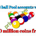 10 8 ball pool accounts with 50 million coins for free 10 8 ball pool accounts with 50 million coins for free