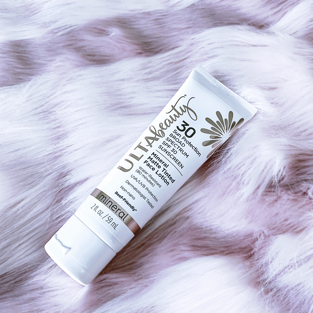 ULTA Tinted Mineral Face Lotion SPF30 review Nina Kobi