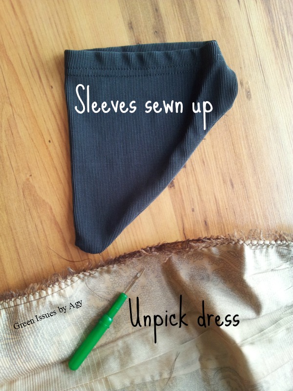We CAN do pockets - from old sleeves! - AGY TEXTILE ARTIST