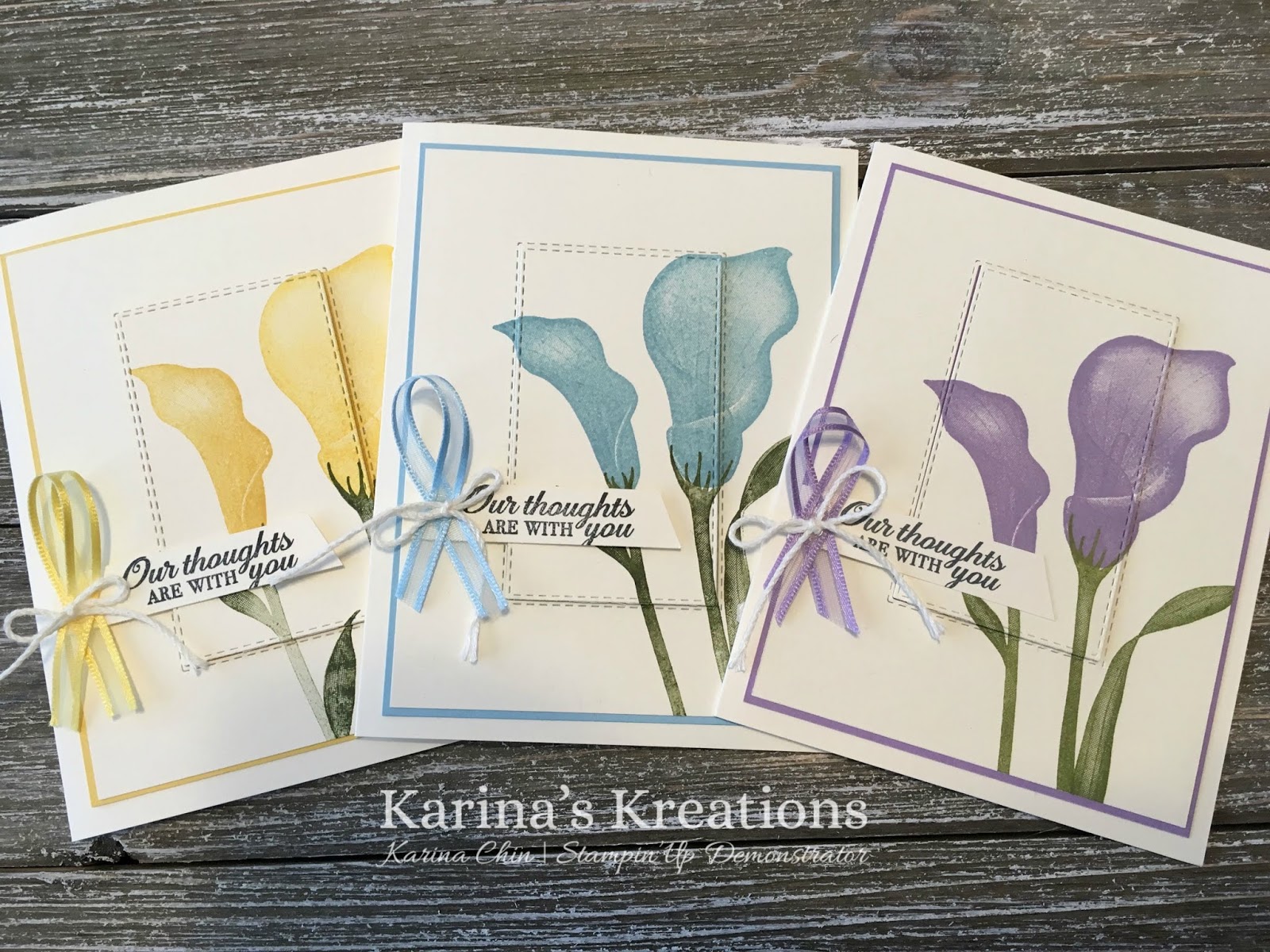 Stampin'Up Lasting Lily Karina Chin, Stampin' Up! Demonstrator