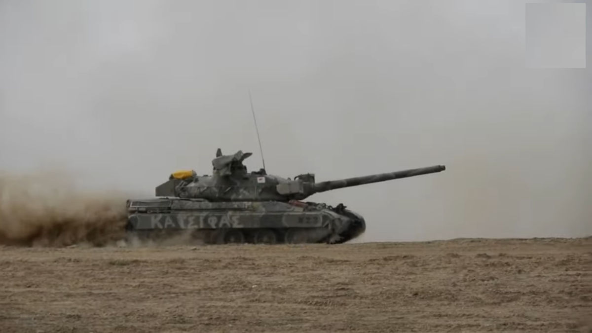 Στρατιωτικό άρμα με το όνομα Κατσίφας συμμετείχε στην στρατιωτική Κυπριακή άσκηση «ΙΡΙΣ 2021» της ΕΦ (ΒΙΝΤΕΟ)