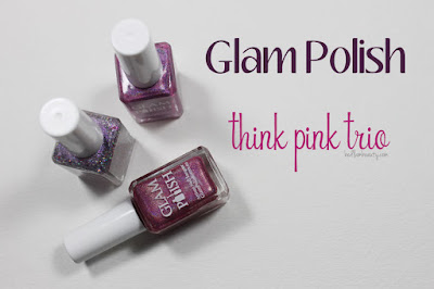 Glam Polish Think Pink Trio by Bedlam Beauty