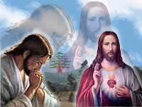Imagem de Jesus em oração  