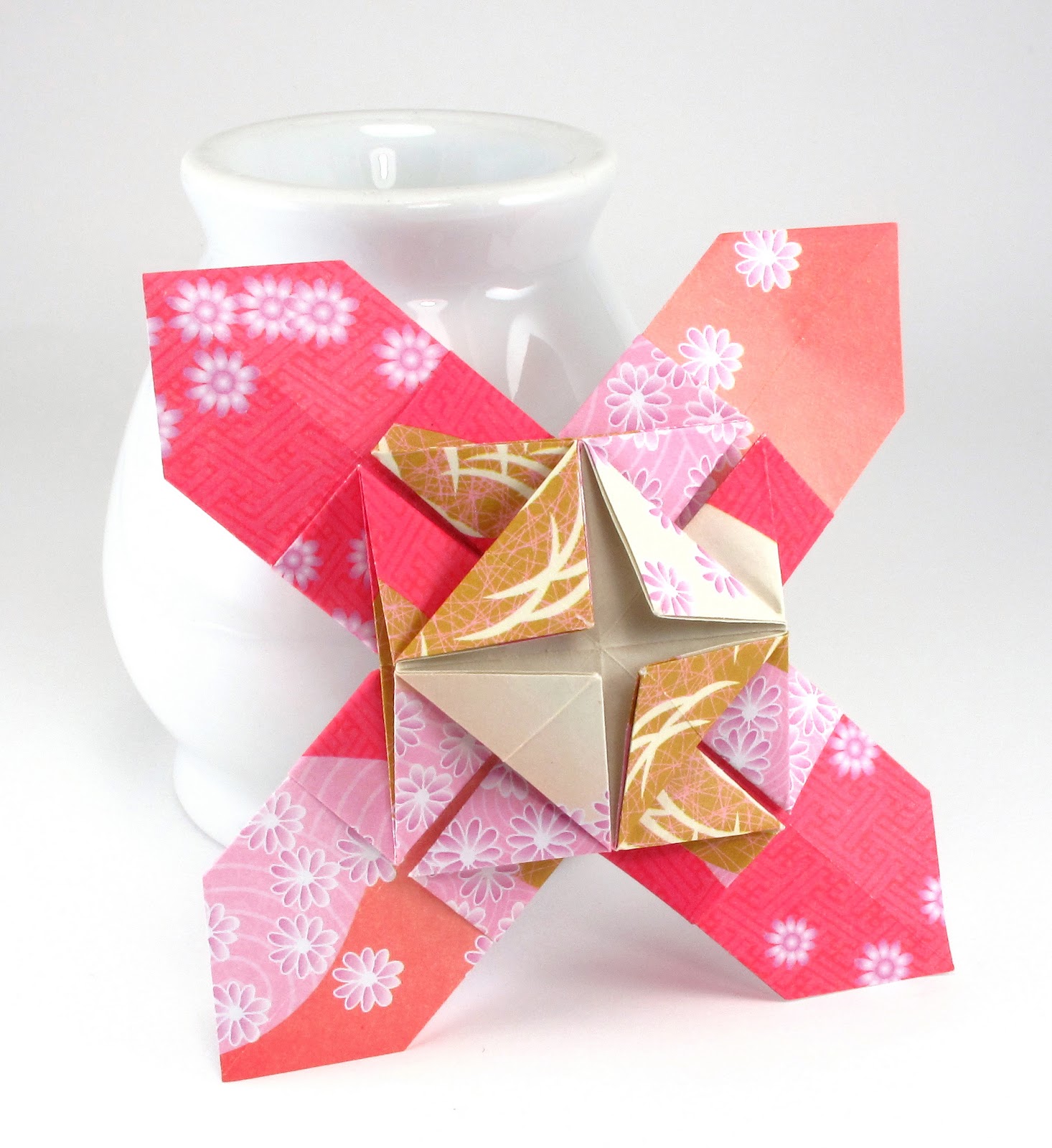 Bead Origami Origami Interlude Flower Cube