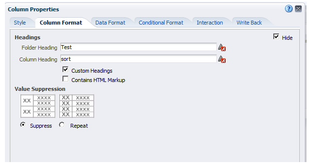 Obiee Concepts To Apply Custom Sorting To Column Values In Pivot