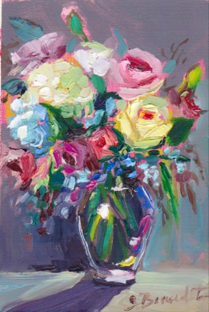 palette knife floral by Jennifer Beaudet Zondervan