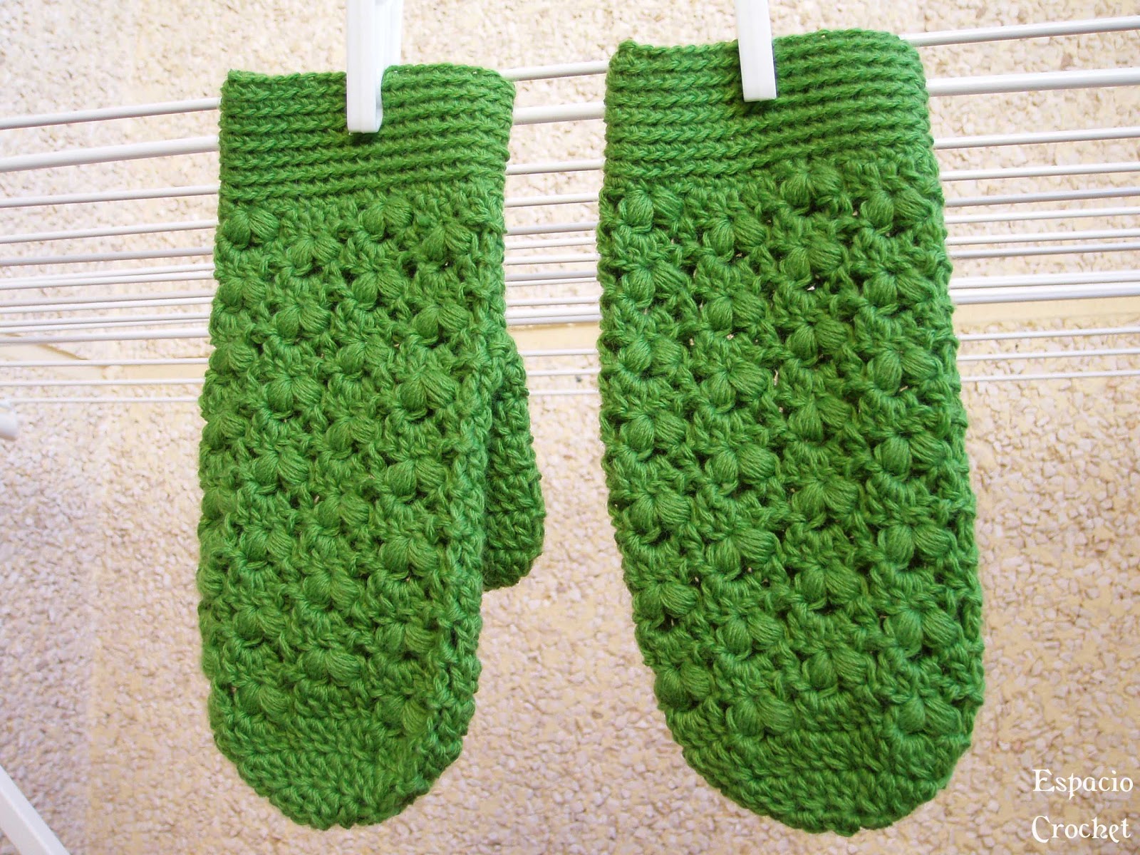 Crochet: Manoplas