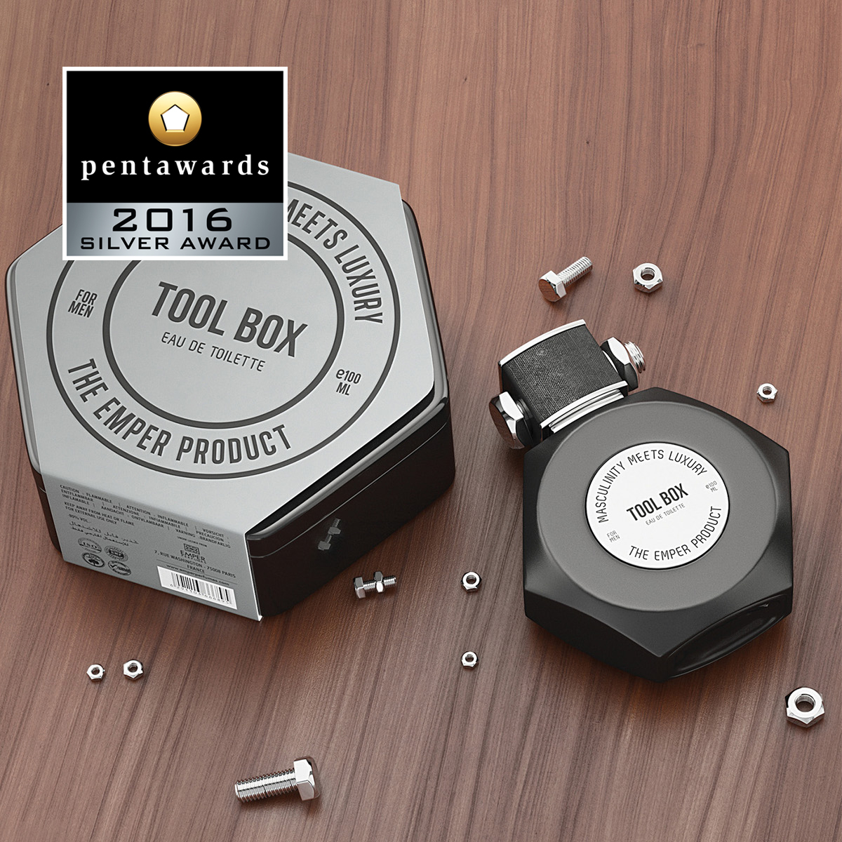 Tool Box Perfume designed by Sol Benito (INDIA)
