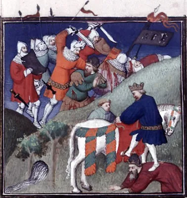 Η μάχη του Μαντζικέρτ (19 Αυγούστου 1071 μ.Χ.) Romain IV et Alp Arslan lors de la Bataille de Malazgirt (1071)