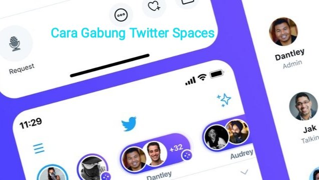 cara membuat twitter space dan gabung spaces