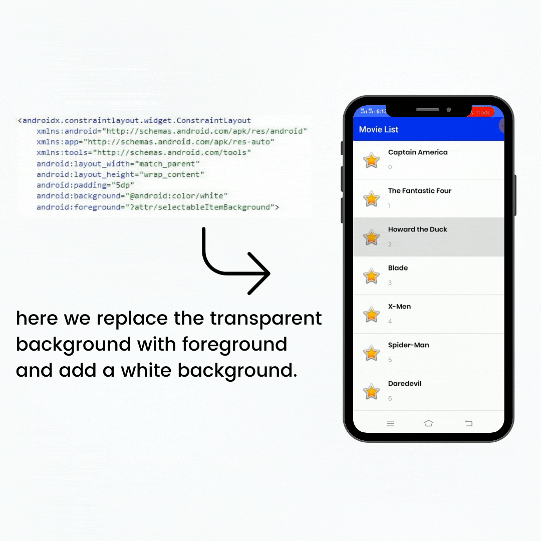 Drag And Drop Reorder In RecyclerView Android drag-and-drop-reorder-in-recyclerview-android