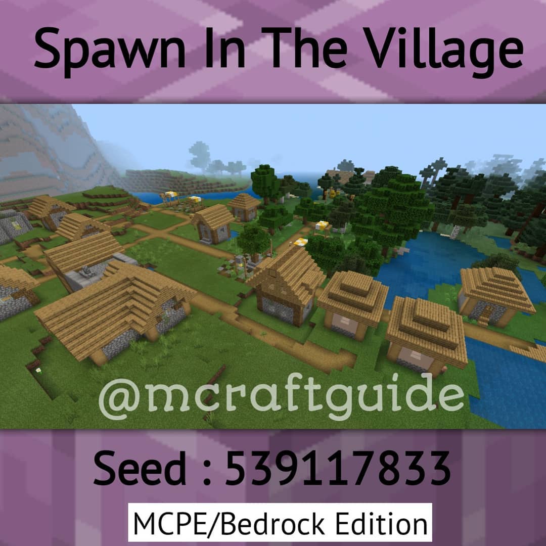 Huge Village Minecraft Seeds