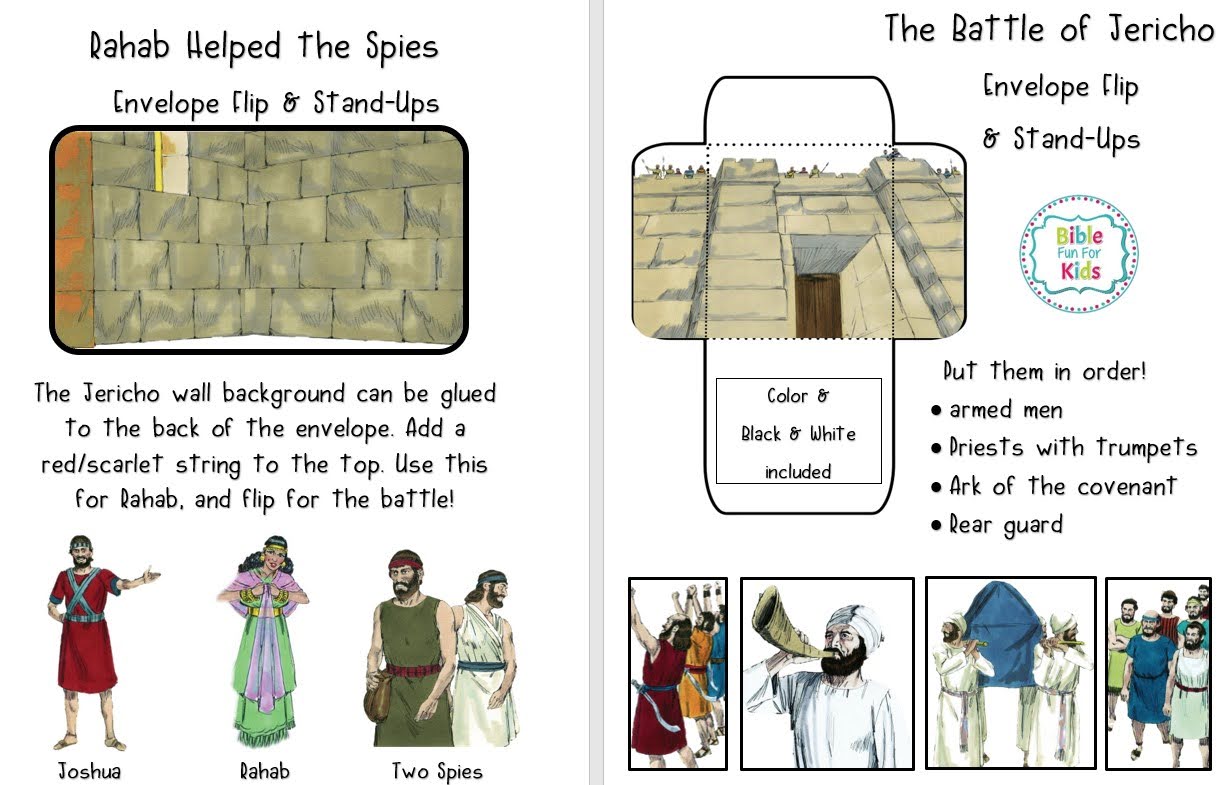 The March Around Jericho Bible Fun For Kids