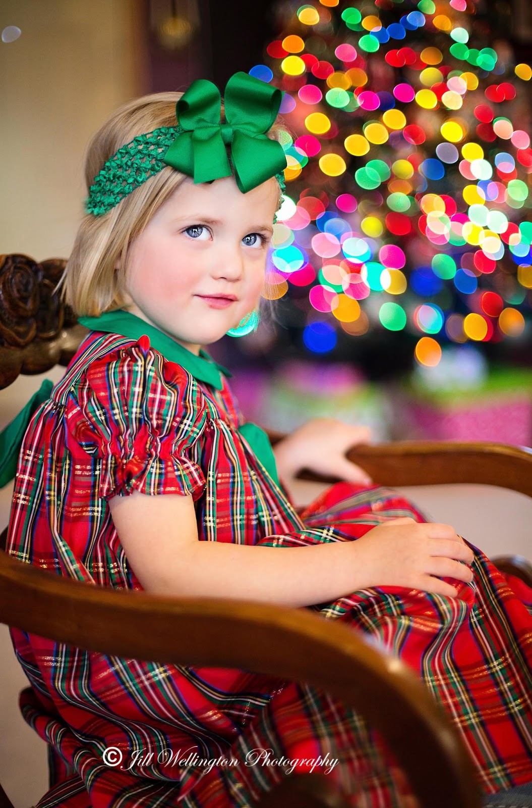 For Photographers Portraits with Christmas Lights