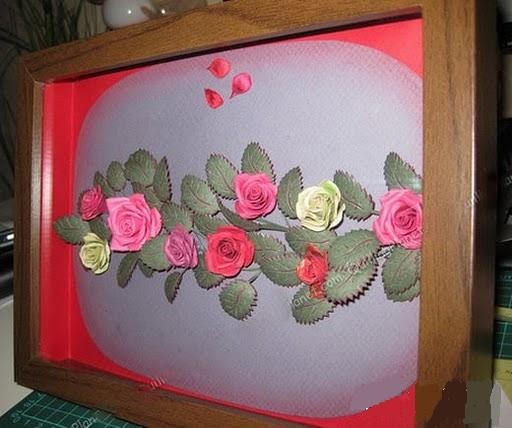 Emy's Gallery: Decorate your wall with cardboard.