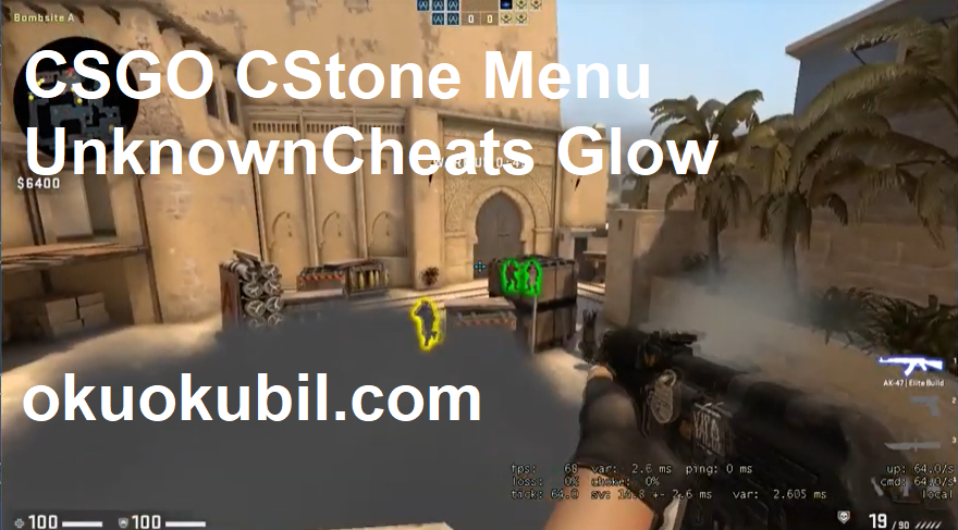 CSGO CStone Menu UnknownCheats Glow ESP Aimbot Hilesi İndir