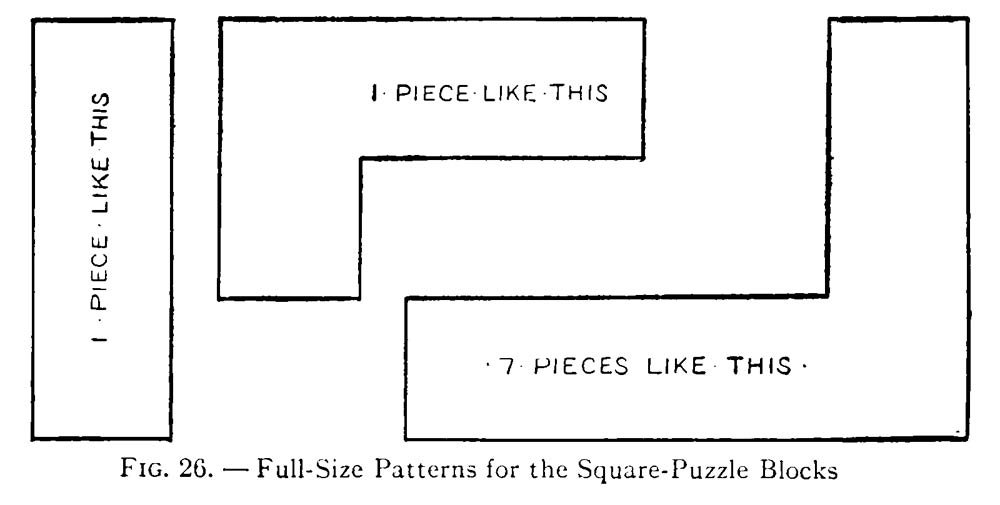 Square Puzzle plan How to make Square Puzzle