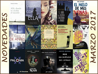 Selección de novedades editoriales de marzo de 2017 del blog Deja volar tu imaginación