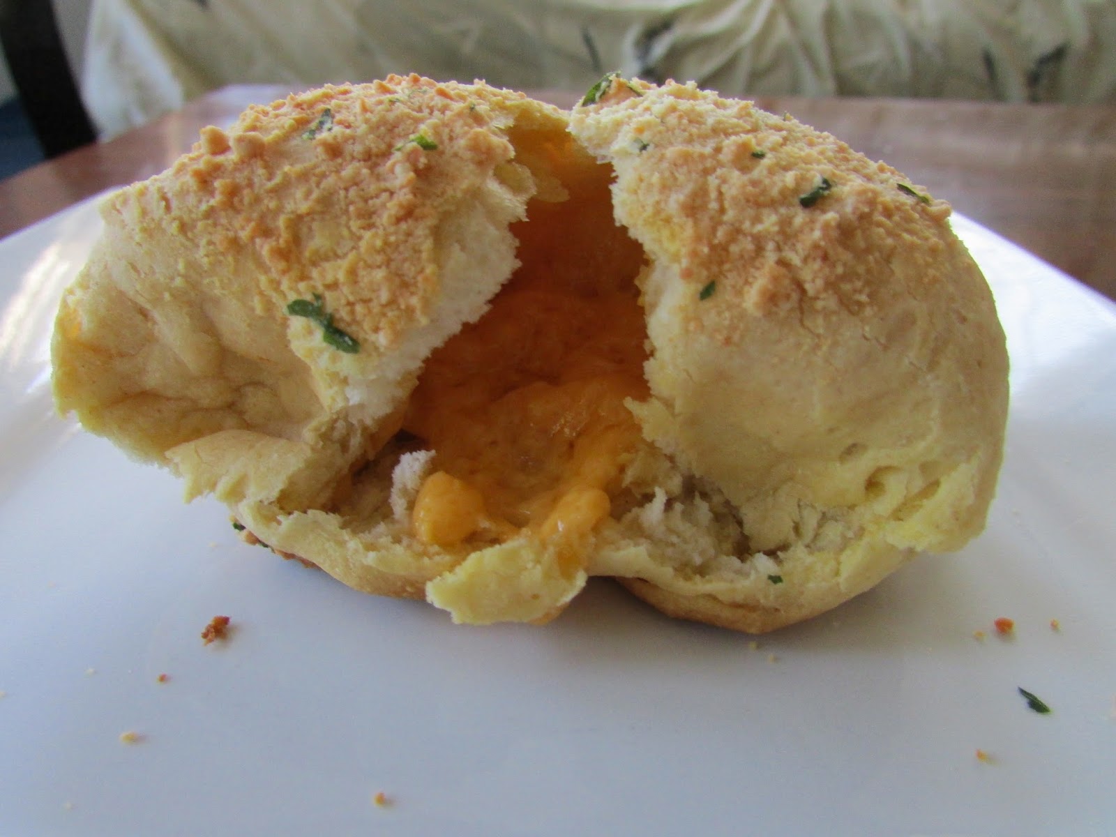 Cheese Stuffed Garlic Biscuits