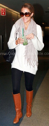 The Bargain Blonde: Leggings, boots and sweaters oh my!