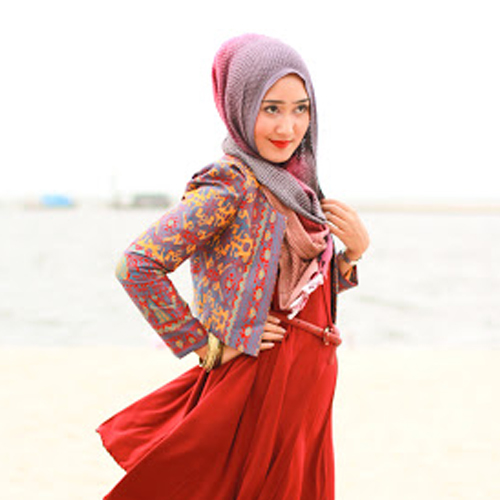  Koleksi Baju Muslim Dian Pelangi Tutorial Hijab