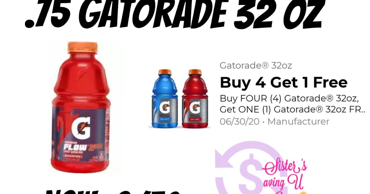 SistersSavingUCents .75 Gatorade 32 oz At Dollar General