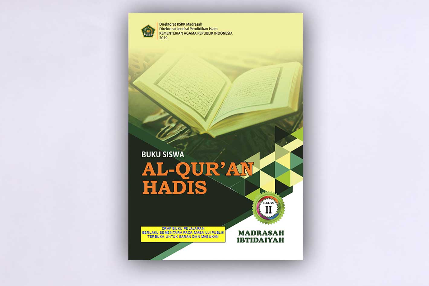 Buku Alqur�an Hadis Kelas 2 MI Kurikulum 2013 Revisi