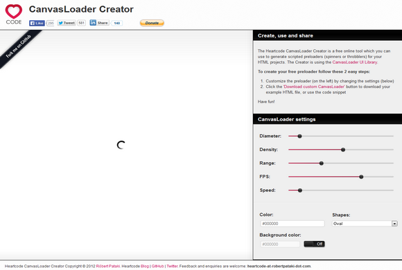 10 AJAX Loading Icon Generators | Blogolect