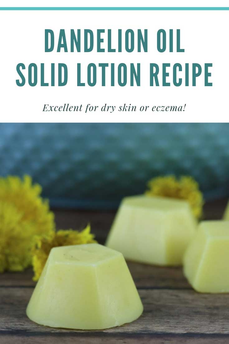 Dandelion Solid Lotion Bar Recipe Everything Pretty