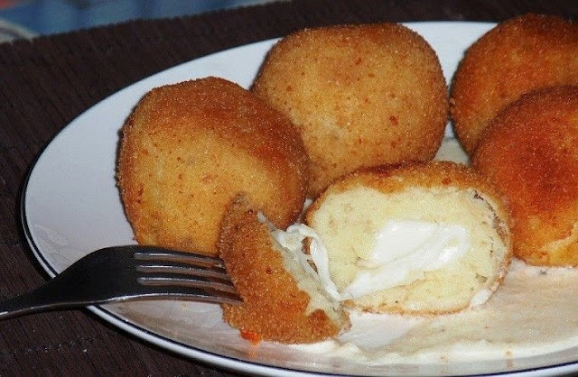 Backen - Kochen &amp; Genießen: Kartoffelkroketten mit Käse