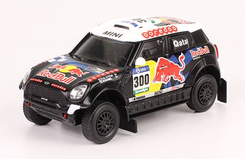 IXO 1:43 - 1 - Voiture miniature - Mini ALL 4 Racing #302 Winner