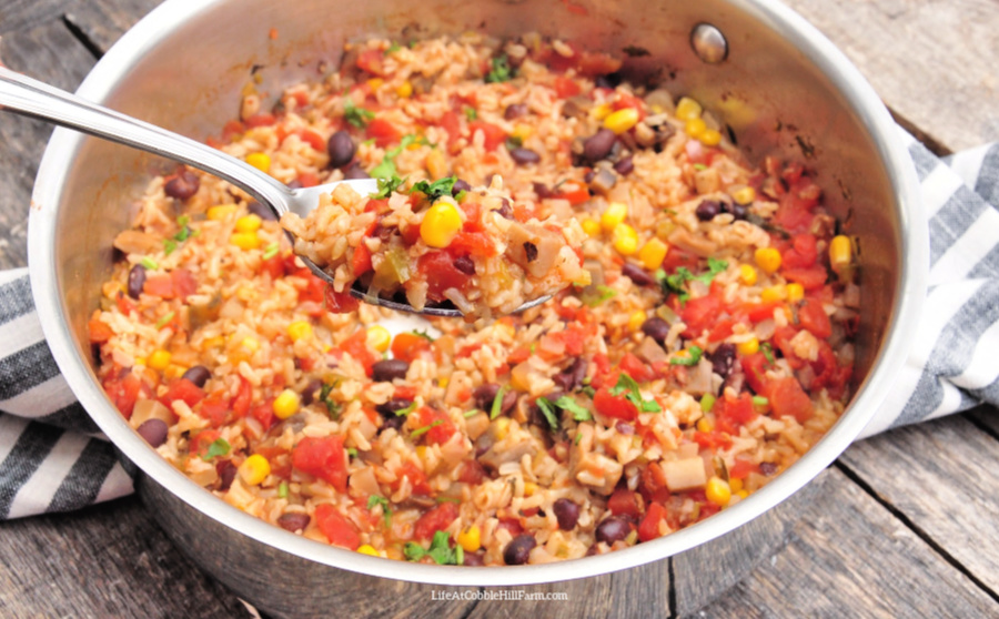 Southwestern Rice | Life At Cobble Hill Farm