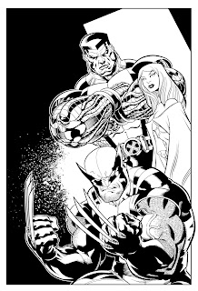 The Art of Ed Mcguinness Art of, Ed Mcguinness, comics, Marvel, DC, wildstorm, Deadpool, Superman