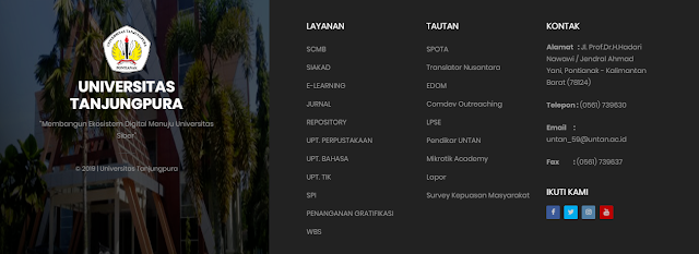 daftar lengkap ekosistem digital untan