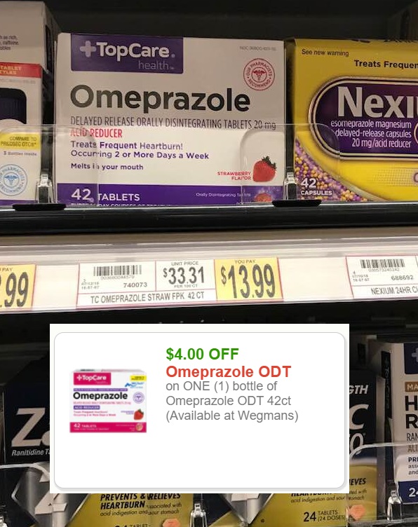 Omeprazole Savings At Wegmans Deals And To Dos