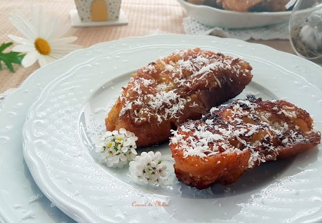 Torrijas de coco