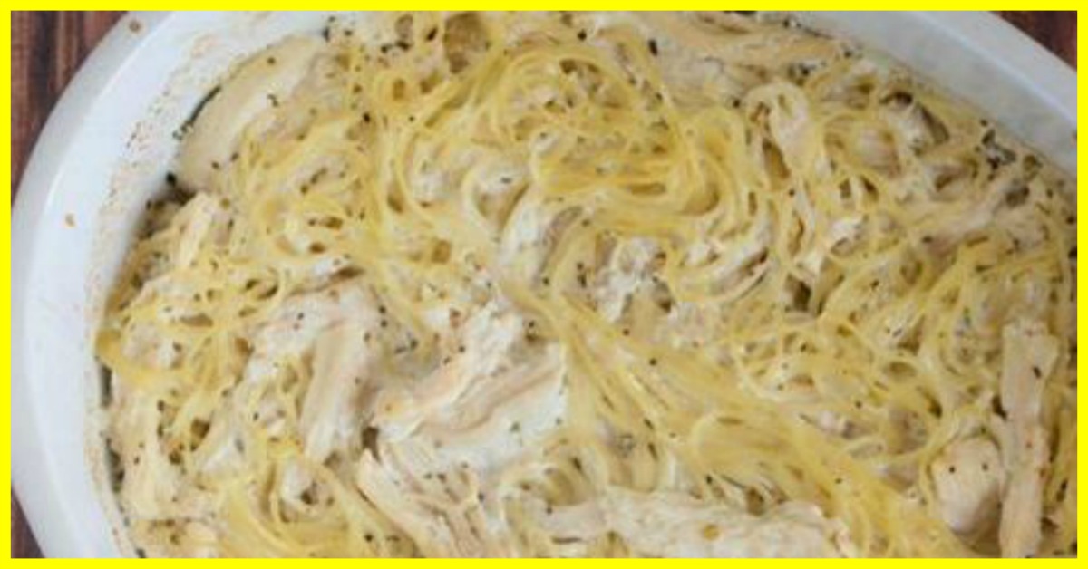 Chicken Angel Hair Pasta Bake Recipe Smartpoints 5 weight watchers