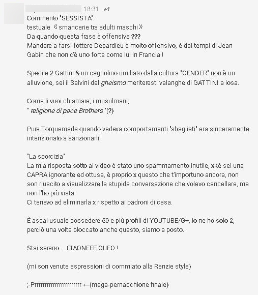 Altroquando Lettera Aperta A Un Amico Patetico