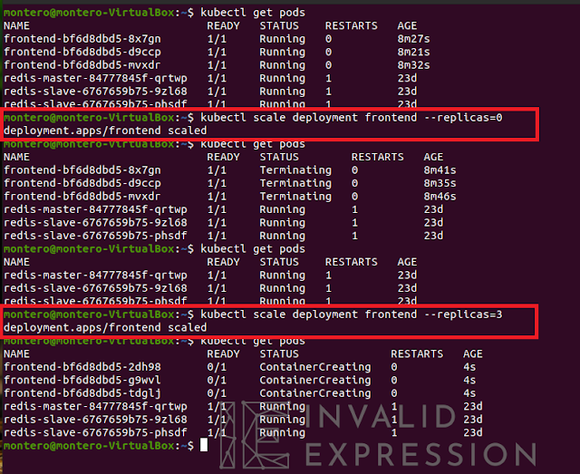 kubectl scale deployment